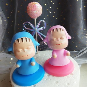 梦游娃娃生日蛋糕