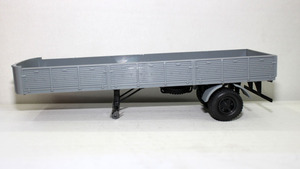 1:43俄罗斯经典老式卡车模型maz 9380 玛斯半挂车前苏联货卡 怀旧