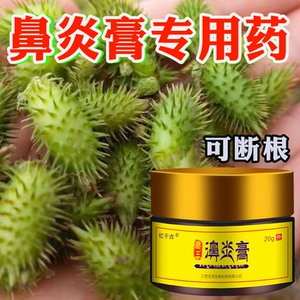 正品鼻炎膏苗家鹅不食草根治过敏性鼻塞鼻窦炎鼻甲肥大专用药