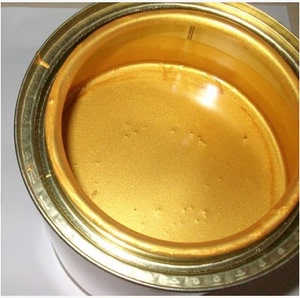 油漆金属橙黄色