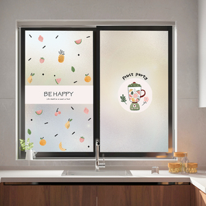 网红玻璃贴纸不透