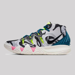 nike耐克kybrid s2 ep欧文迷彩黑白绿篮球鞋高帮减震运动跑步鞋男