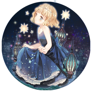 偶小尔分装 星 星辰少女魔法女孩五二五和纸胶带手帐装饰4.8cm宽