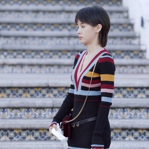 王子文同款连衣裙