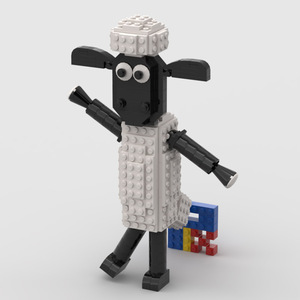 【成品】lego 乐高 小羊肖恩 shawn the sheep 公仔 卡通摆件
