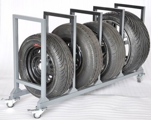 鹰捷巨犀sy105 sy106 sy107移动轮胎摆放架轮胎运送架  轮胎架