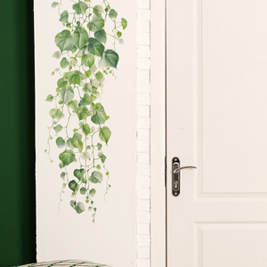 FX-F529小清新绿植藤蔓叶子卧室客厅美化装饰墙贴纸自粘