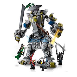 奧尼泰坦武士机甲兼容乐高lego幻影忍者.男孩积木玩具礼物