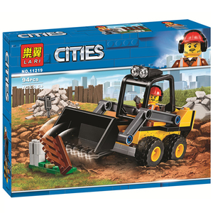 兼容乐高城市系列建筑装载机60219儿童益智拼装积木玩具礼物11219