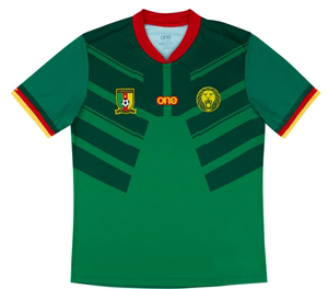 2022-23年喀麦隆队主客场球衣