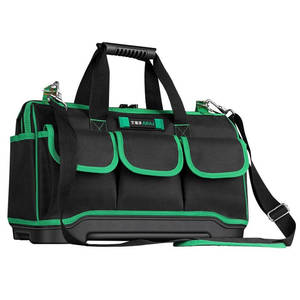 德国艾瑞泽airaj五金电工工具包帆布多功能维修包牛津布帆布16寸