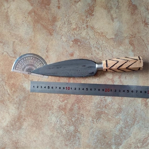 手工锻打屠宰专用刀具尖头杀猪牛羊放血刀起皮刮毛刀商菜场卖肉刀