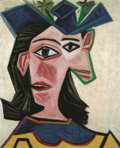 现代抽象油画女人picasso 毕加索立体主义手绘名画复制品客厅