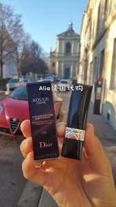 法国采购 Dior迪奥CD999 烈艳蓝金唇膏 口红 持久保湿 不易脱色