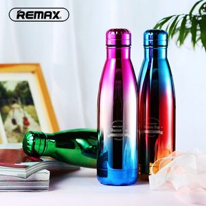 Remax炫彩可乐瓶保温杯500毫升大容量304不锈钢真空内胆杯底防摔
