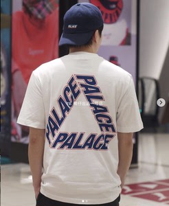 英国代购PALACE P3 TEAM T-SHIRT文字标志logo纯棉短袖T恤 多色入