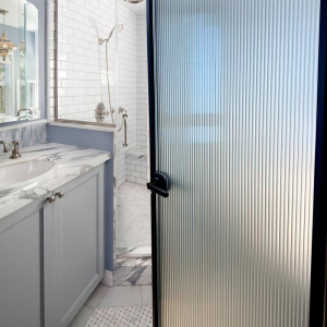 北欧长虹玻璃静电贴膜透光防窥浴室阳台推拉门磨砂卫生间窗户装饰