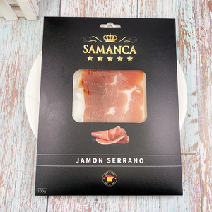 萨曼卡塞拉诺西班牙原料伊比利亚黑猪后腿火腿切片即食国产100克