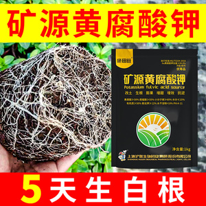 中保绿农淘宝矿源黄腐酸钾 土壤活化宝全水溶肥腐植酸花卉果树促