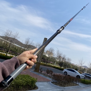 4米远投竿伸缩鱼竿饵重100-250克 福利款