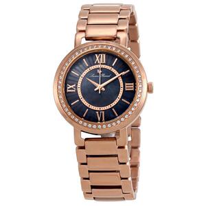 卢森皮卡尔 lucien piccard 女士玫瑰金色时尚手表lp11902rg11mop