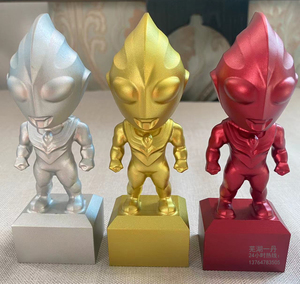 金属烟灰缸,全铝合金cnc加工烟灰缸,氧化金色