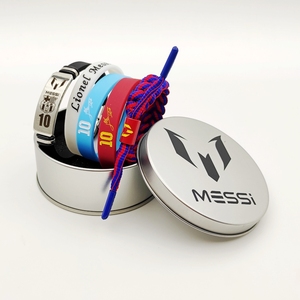 c罗手环梅西内马尔硅胶夜光运动篮球腕带足球球迷用品手绳纪念品