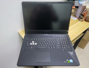 asus华硕飞行保垒fx86二手笔记本电脑i7-8750 gtx1050ti 4g独显