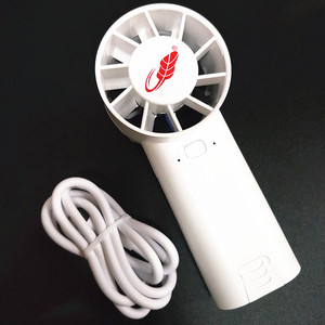 共田芭蕉扇F30手持小风扇USB充电手柄電风扇子便携随身户外大风力