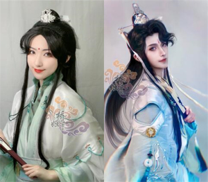 【现货掉落】风师男相女相 cos 漫版 师青玄 天官cos 桥姬古风