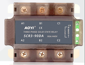 AOYI奥仪直销SSR3/SCR3-60DA90DA75DA三相增强型普通固态继电器