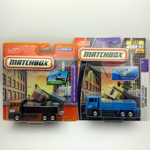 matchbox火柴盒working rigs rw man tgs 曼货运车带吊臂
