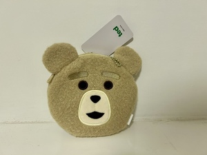 电影ted熊脏话熊毛绒卡通动漫零钱包卡包沙包豆包挂件玩具礼物