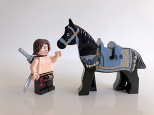 乐高 lego 波斯 战马 地毯 图案 马 4493c01pb06 动物 7569