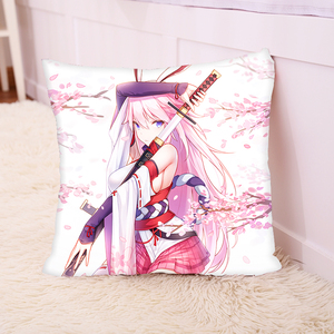 崩坏三抱枕靠枕崩三崩3游戏女武神八重樱芽衣抱枕方形枕头坐靠垫