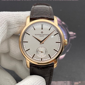 【正品名表】江诗丹顿传袭系列82172男士腕表,18k玫瑰金表径38mm