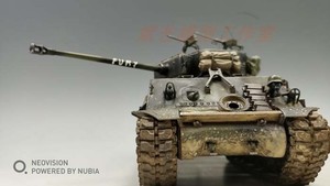 模型代工成品---1/35 美国 谢尔曼M4A3E8 狂怒 坦克（意大利6529)
