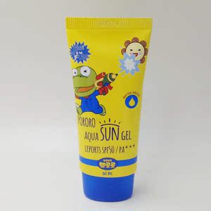 宝宝专用韩国宝露露pororo/啵乐乐小企鹅儿童防晒霜 spf50