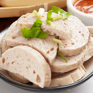 潮汕猪肉饼500g 正宗汕头手工瘦肉卷 手打猪肉卷