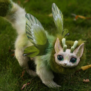 水星的礼物 森林角狐 俄罗斯艺术家手作玩偶 幻想生物 bjd抱偶