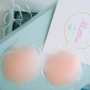 【3件包邮】梅花小乳贴管阿姨h-002防凸点硅胶胸贴礼服隐形内衣女