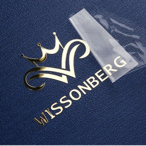 转印贴金属贴纸logo水晶标uv标签定制烫金不干胶镂空撕膜留字商标