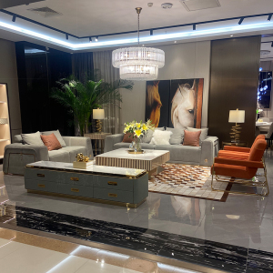 巴夏同款实木真皮沙发高端别墅软装全屋家具定制意大利极简小红书