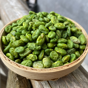 江西铜鼓农家特产丰豆子咸味烘青豆熏豆茶萝卜芝麻菊花豆子茶配料