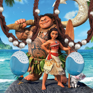 moana 海洋奇缘莫亚娜公主周边同款项链饰品吊坠cos 配件首饰包邮