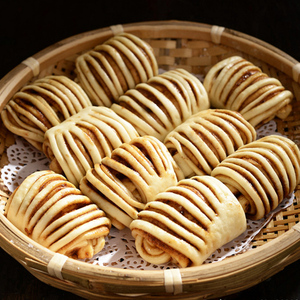 老长沙红糖佛手360g花卷早餐半成品速冻早点馒头加热即食懒人食品