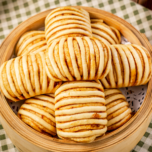 红糖佛手360g早餐面点甜花卷湖南长沙馒头半成品包子早点懒人食品