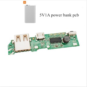移动电源充电宝保护板薄米1A线路板3.7V1A DIY3.7V5V锂电池组PCBA