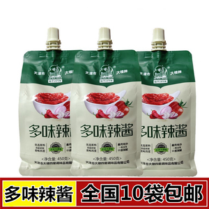 正宗天津大楼牌多味辣酱450g东北烧烤烤冷面烤肉酱手抓饼酱料包邮
