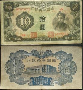 伪满洲国钱币